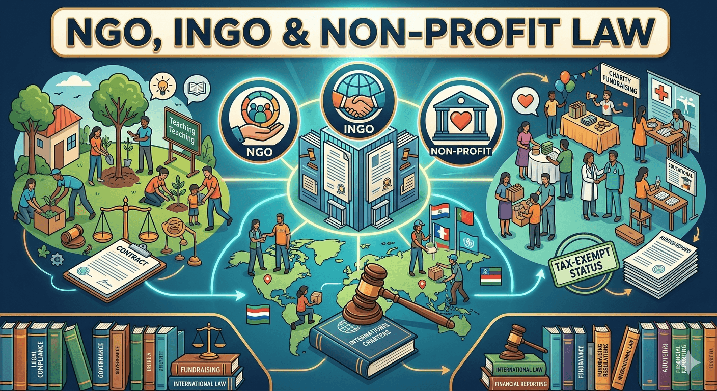 NGO, INGO & Non-Profit Law